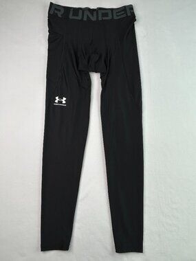 Under Armour HeatGear Compression Leggings Men's Medium Black
